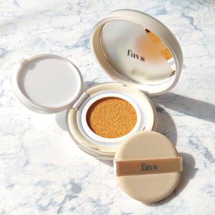 カーミンググロウアップクッションファンデーション/favs/リキッドファンデーションを使ったクチコミ(3枚目)