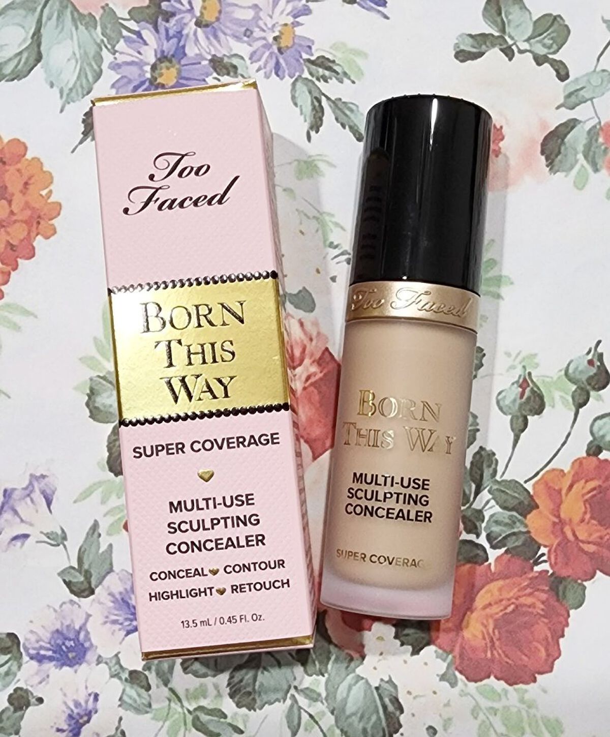 ボーン ディス ウェイ スーパー カバレッジ コンシーラー バニラ/Too Faced/リキッドコンシーラーを使ったクチコミ（1枚目）