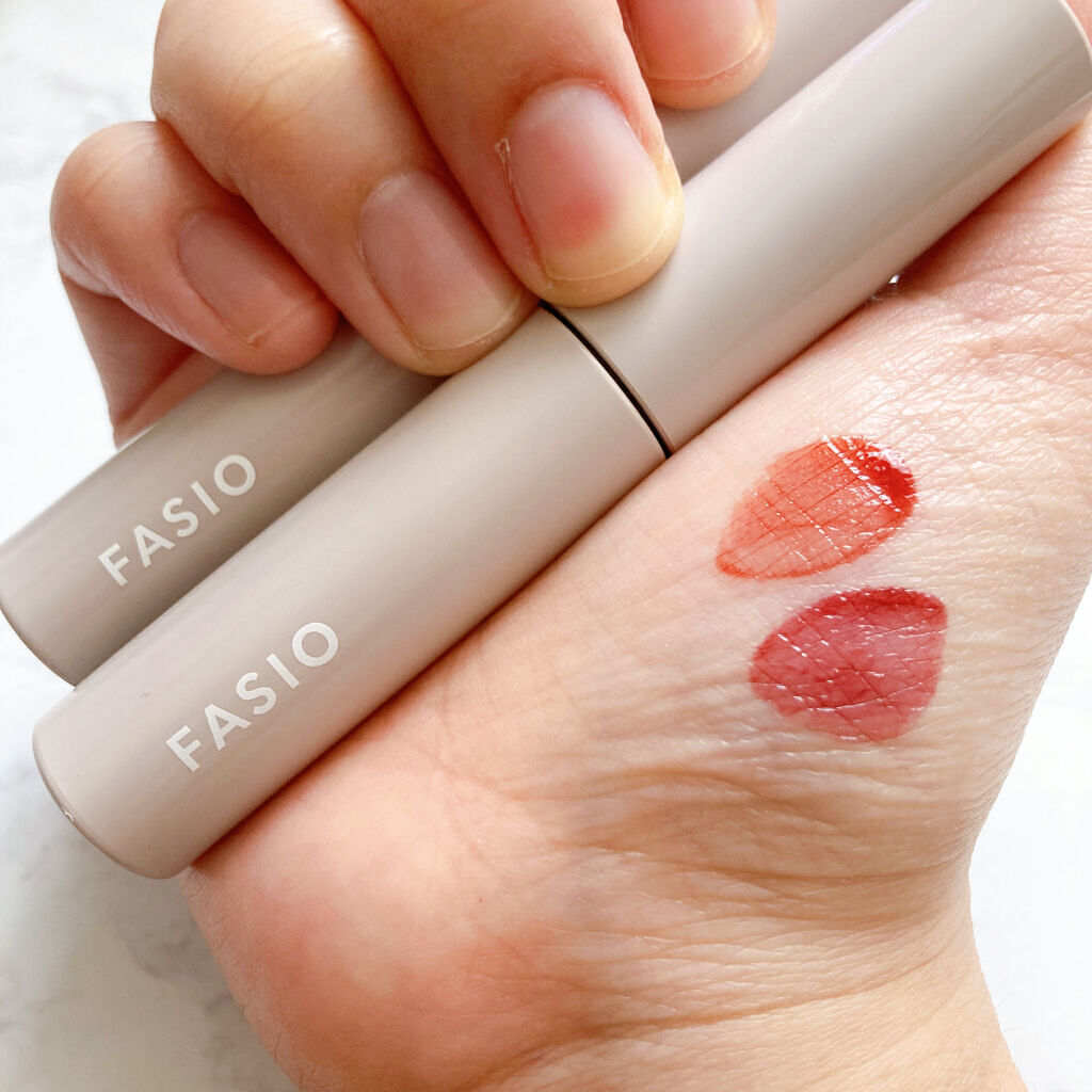 ワンデイ アートメイク ルージュ/FASIO/口紅を使ったクチコミ（1枚目）