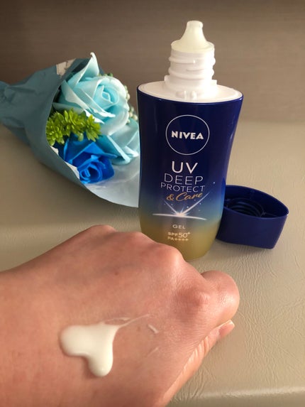 ニベアUV ディープ プロテクト&ケア ジェル/ニベア/日焼け止めジェルを使ったクチコミ(7枚目)