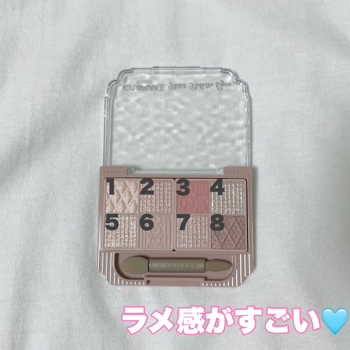 プティパレットアイズ/キャンメイク/パウダーアイシャドウを使ったクチコミ(2枚目)