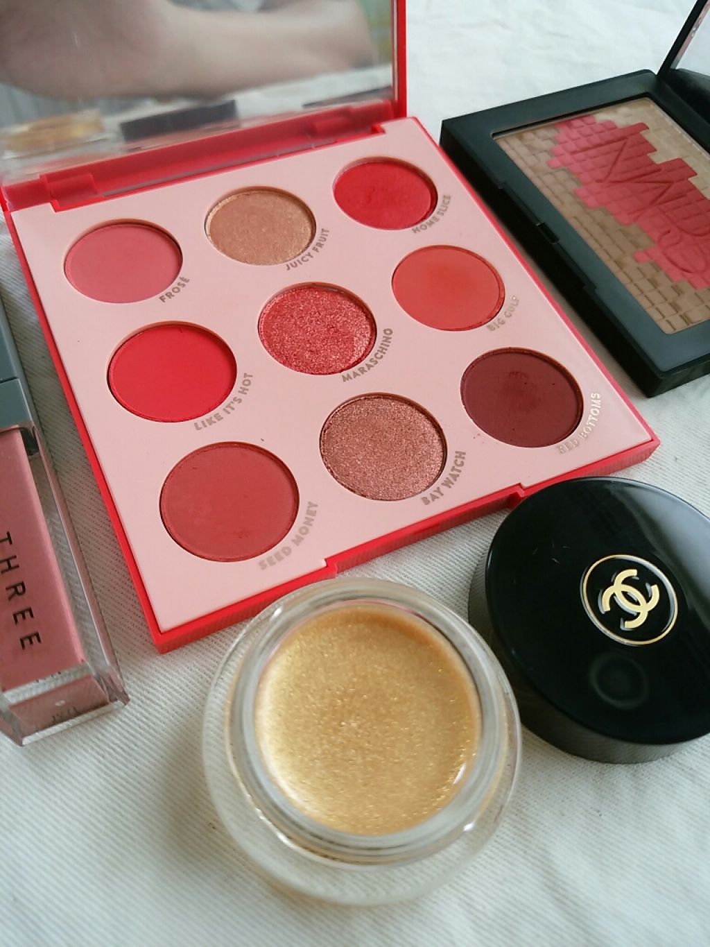 オンブル プルミエール グロス/CHANEL/ジェル・クリームアイシャドウを使ったクチコミ（1枚目）