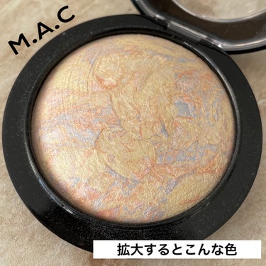 M・A・C M·A·C ミネラライズ スキンフィニッシュのクチコミ「M·A·C ミネラライズ スキンフィニッシュ ライトスカペード
見た目が可愛いという理由だけで.....」（2枚目）