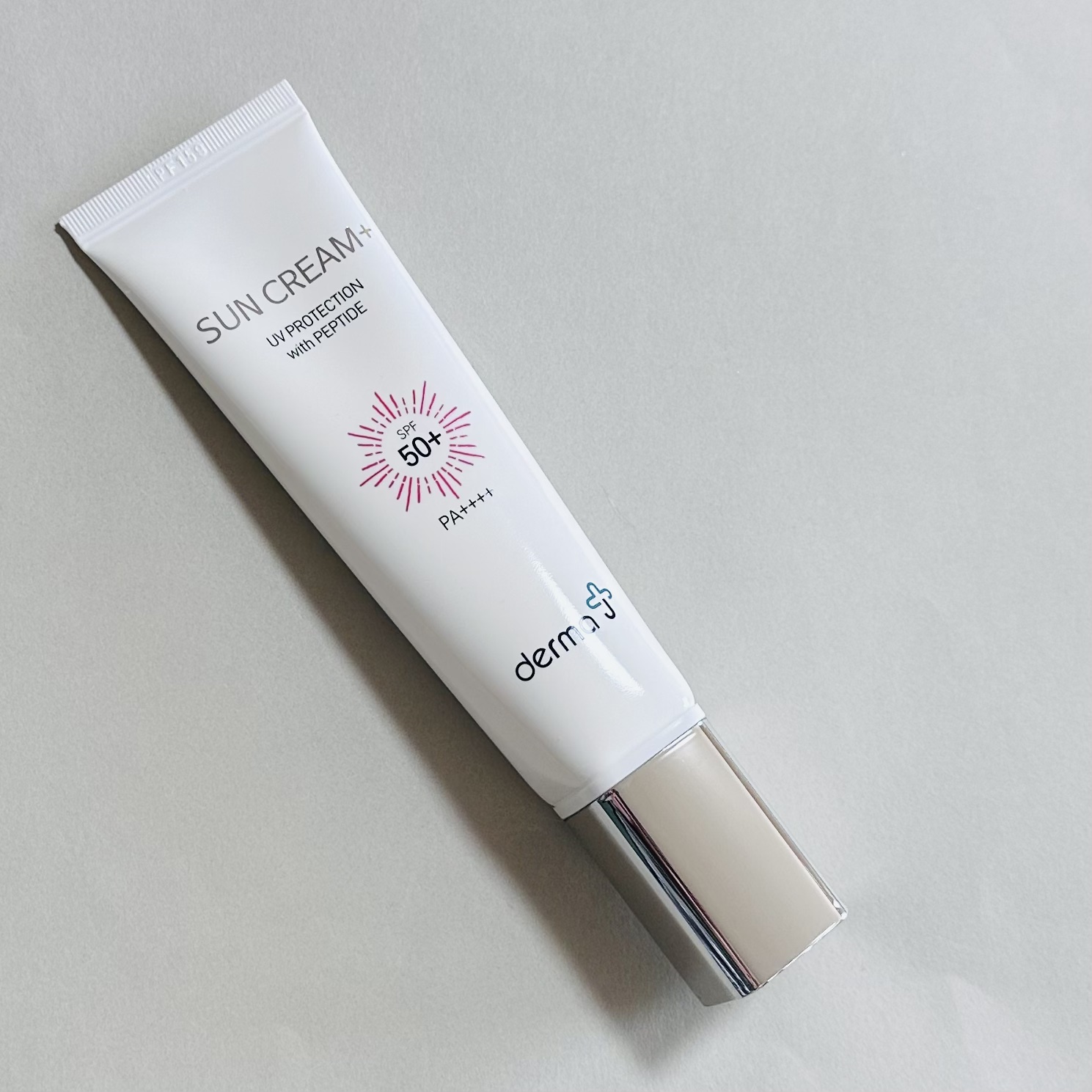 サンクリーム＋/ DermaJ/日焼け止めクリームを使ったクチコミ（2枚目）