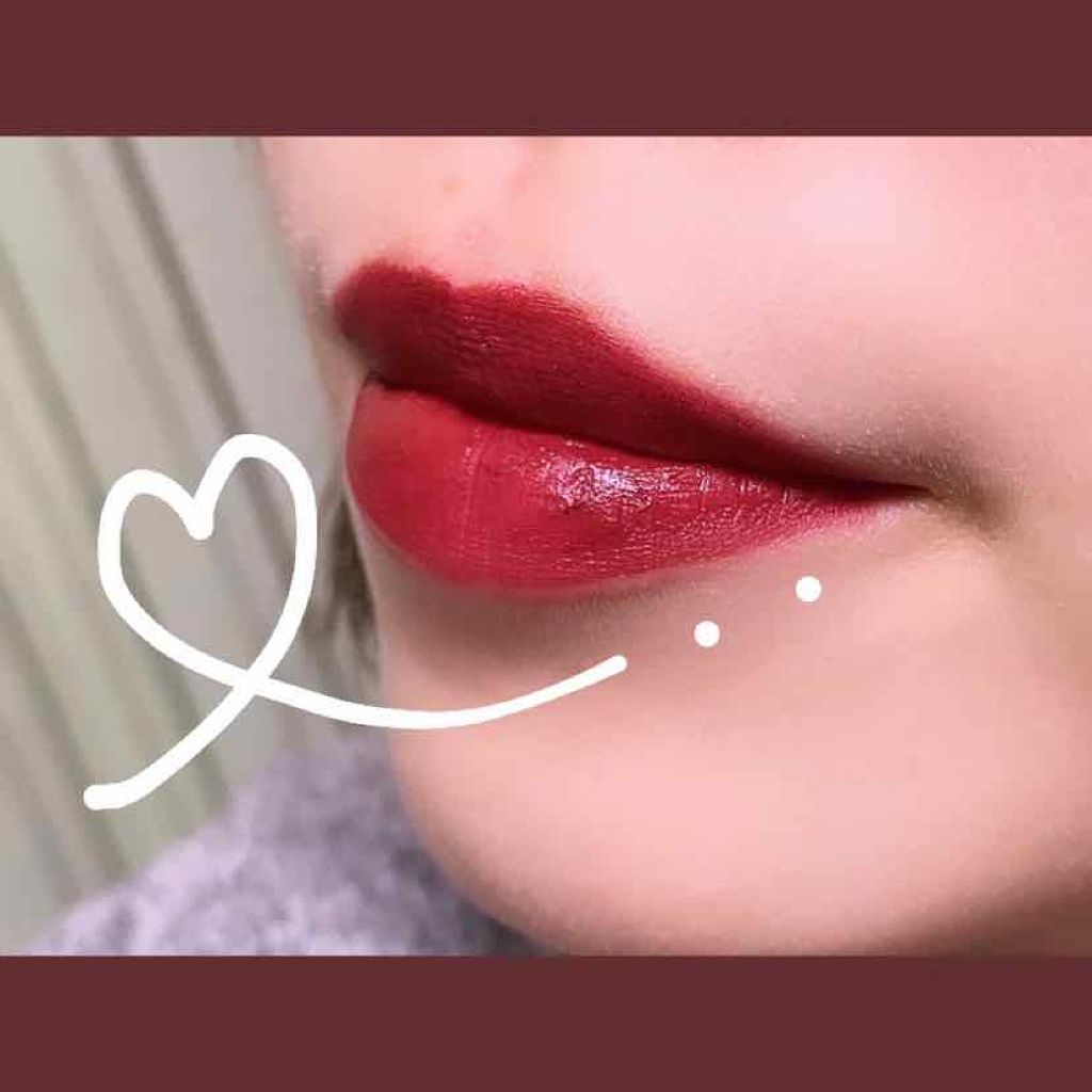SRICHAND everyday matte lipstick/SRICHAND/口紅を使ったクチコミ(2枚目)