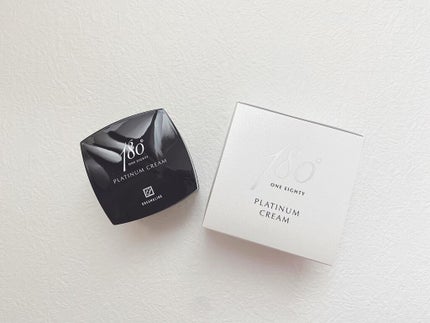 プラチナクリーム/180°(ワンエイティ)/フェイスクリームを使ったクチコミ(1枚目)