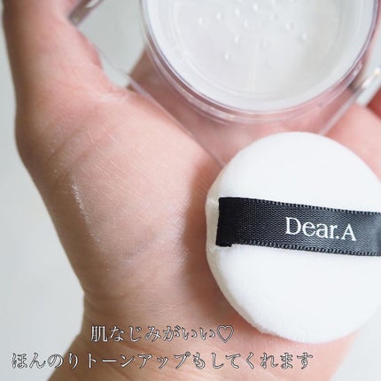 フェイス ブラー フィニッシング パウダー/Dear.A/ルースパウダーを使ったクチコミ(3枚目)