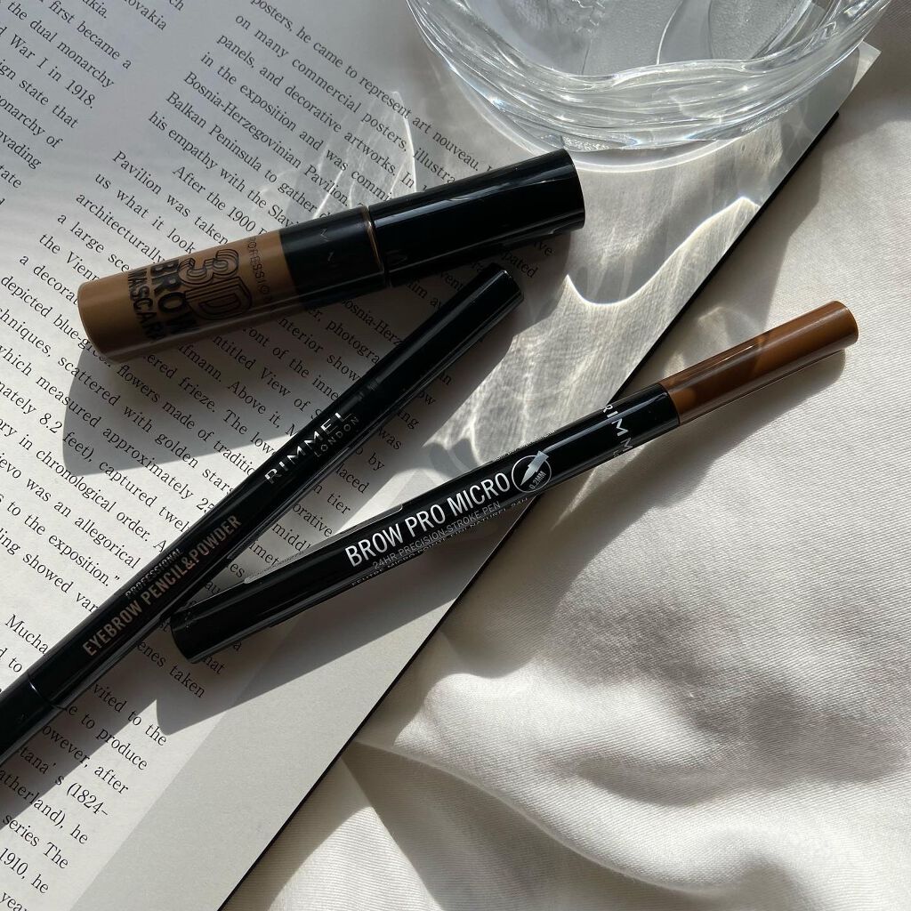 プロフェッショナル アイブロウ ペンシル&パウダー/リンメル ロンドン/パウダーアイブロウを使ったクチコミ(6枚目)