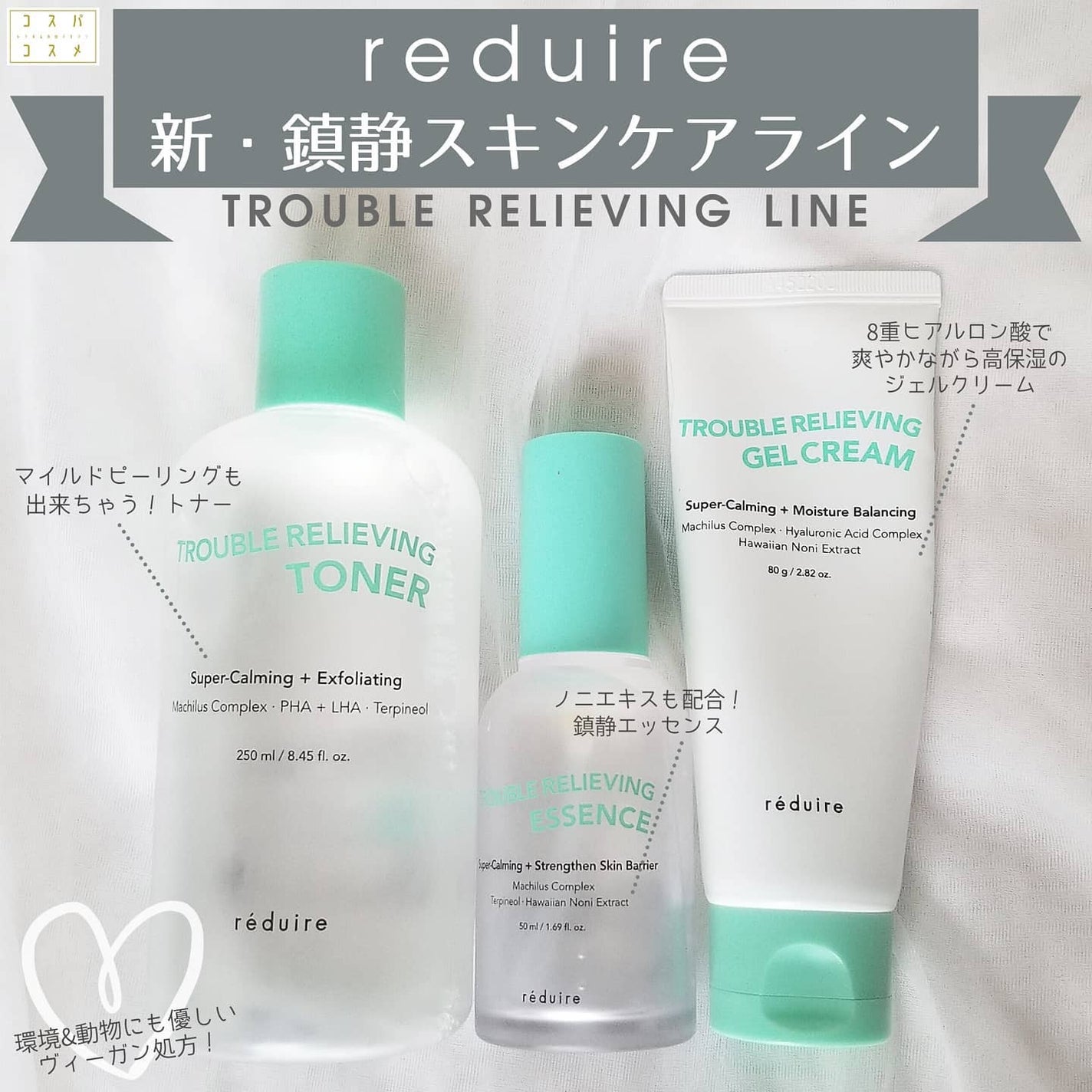 トラブルリリービングトナー/reduire /化粧水を使ったクチコミ(1枚目)