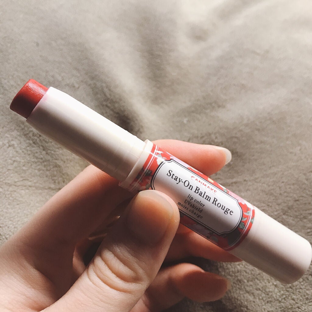 ステイオンバームルージュ/キャンメイク/口紅を使ったクチコミ(2枚目)