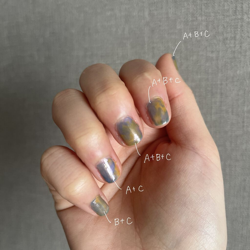 ネイルカラー S032 ウォーター ララバイ/noiro/マニキュアを使ったクチコミ（2枚目）