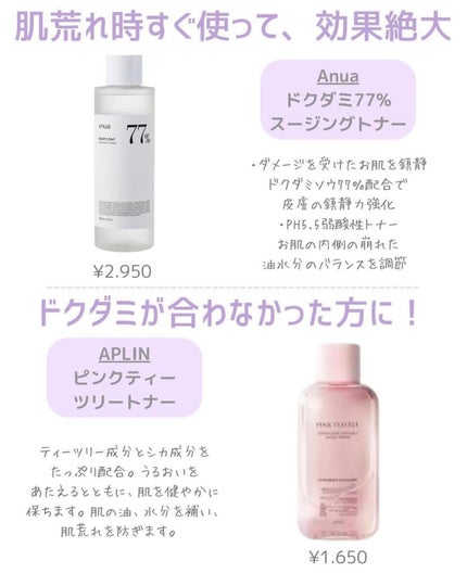 ドクダミ 77 スージングトナー/Anua/化粧水を使ったクチコミ(2枚目)