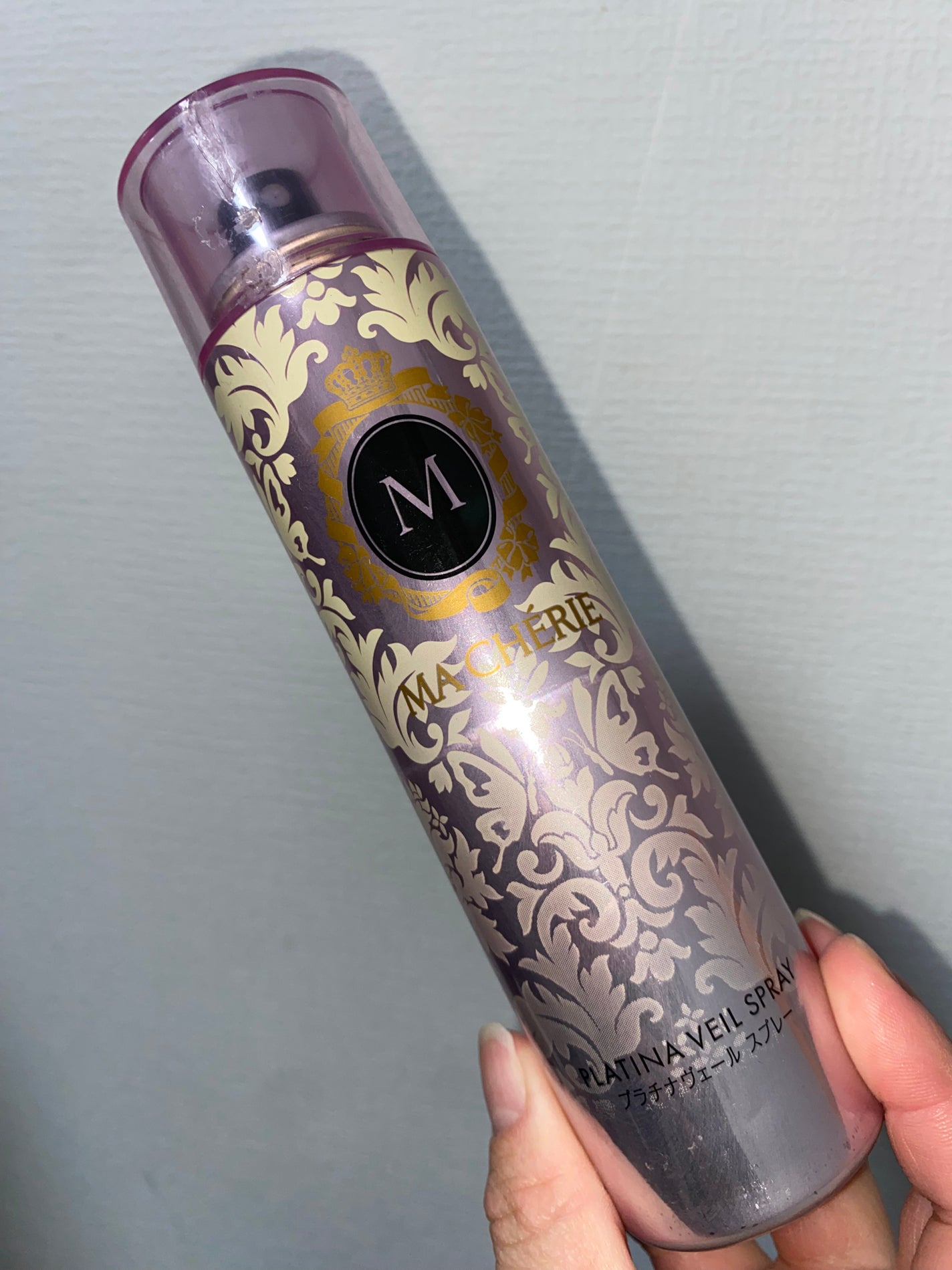 プラチナヴェール スプレー EX/MACHERIE/ヘアスプレーを使ったクチコミ(1枚目)