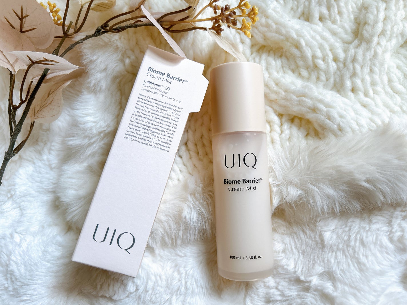 バイオームバリア クリームミスト/UIQ/ミスト状化粧水を使ったクチコミ(8枚目)
