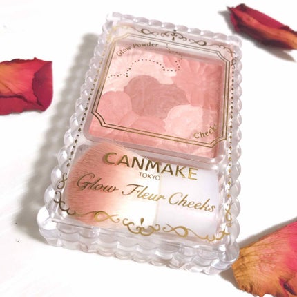 グロウフルールチークス/キャンメイク/パウダーチークを使ったクチコミ(1枚目)