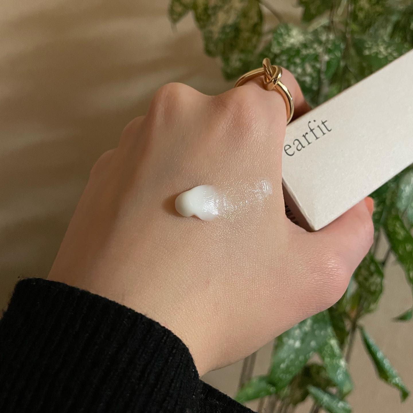 バイオムセラバリアクリーム/earfit/フェイスクリームを使ったクチコミ（2枚目）