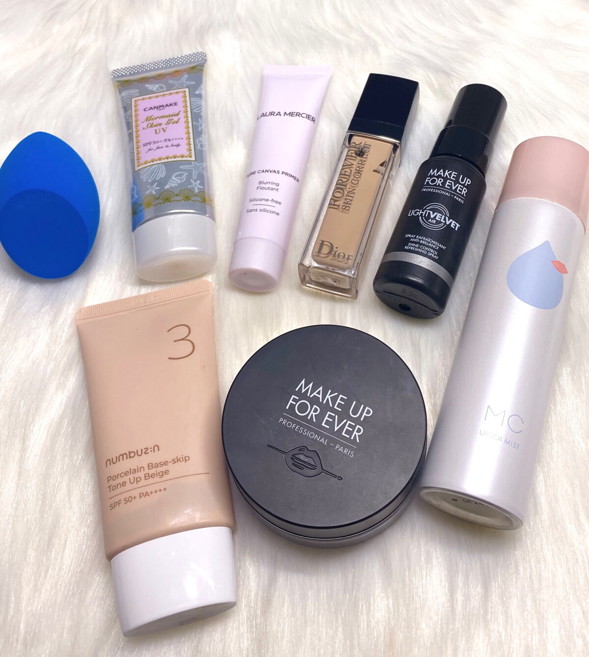 マーメイドスキンジェルUV/キャンメイク/日焼け止めジェルを使ったクチコミ（1枚目）