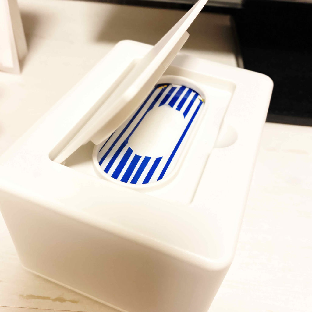 ポリプロピレンウェットシートケース/無印良品/ティッシュを使ったクチコミ（2枚目）