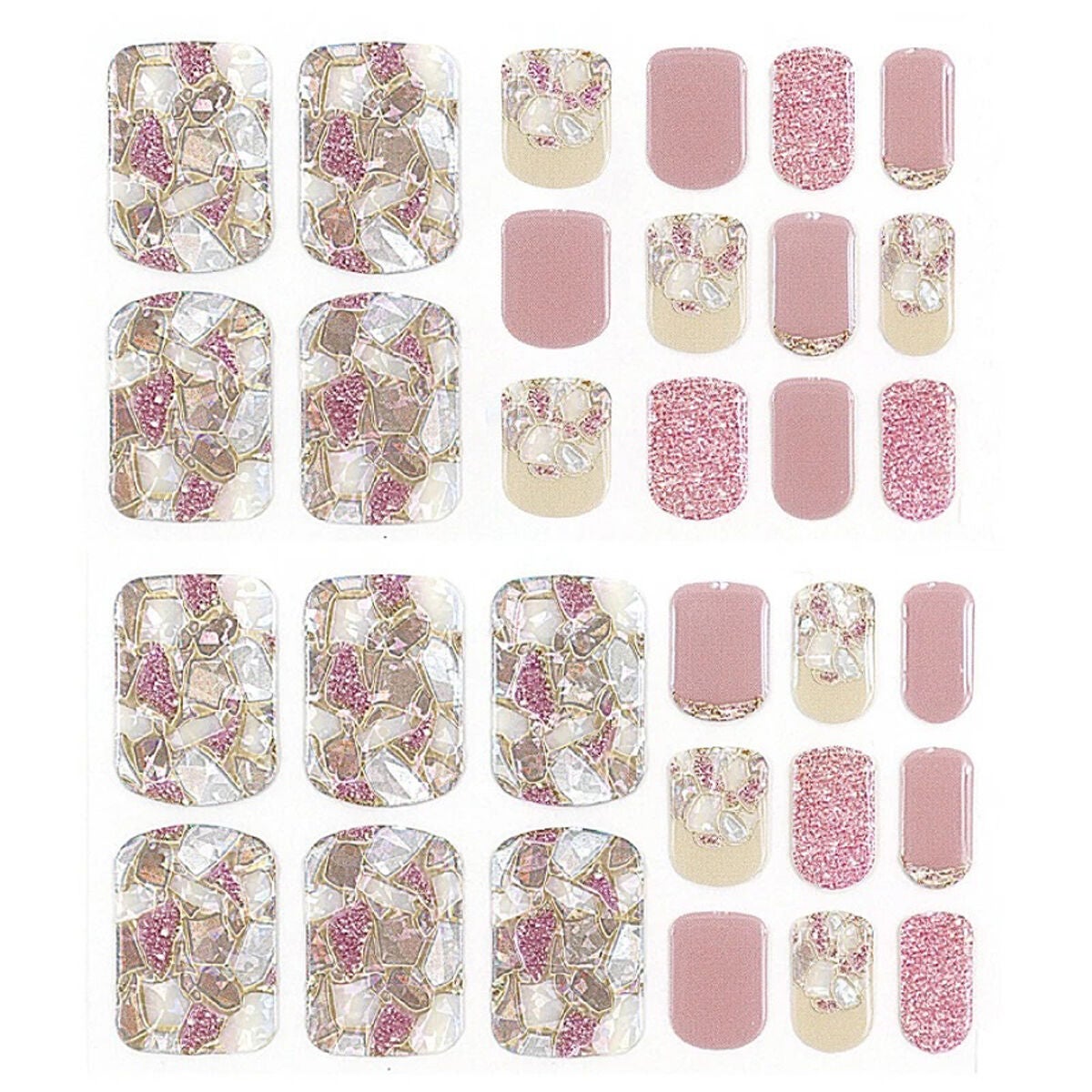 セミキュアジェルネイル フット用 05 ローズコンフィダンシェル