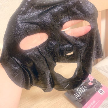 ピュアブラック アクアモイスチャー シートマスク/ALFACE+/シートマスク・パックを使ったクチコミ（10枚目）