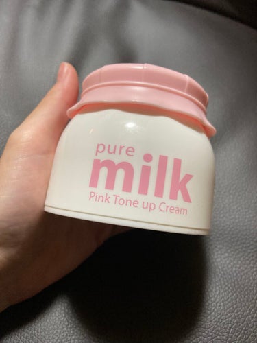 pure milk Pink Tone up Cream/the SAEM/化粧下地を使ったクチコミ（1枚目）