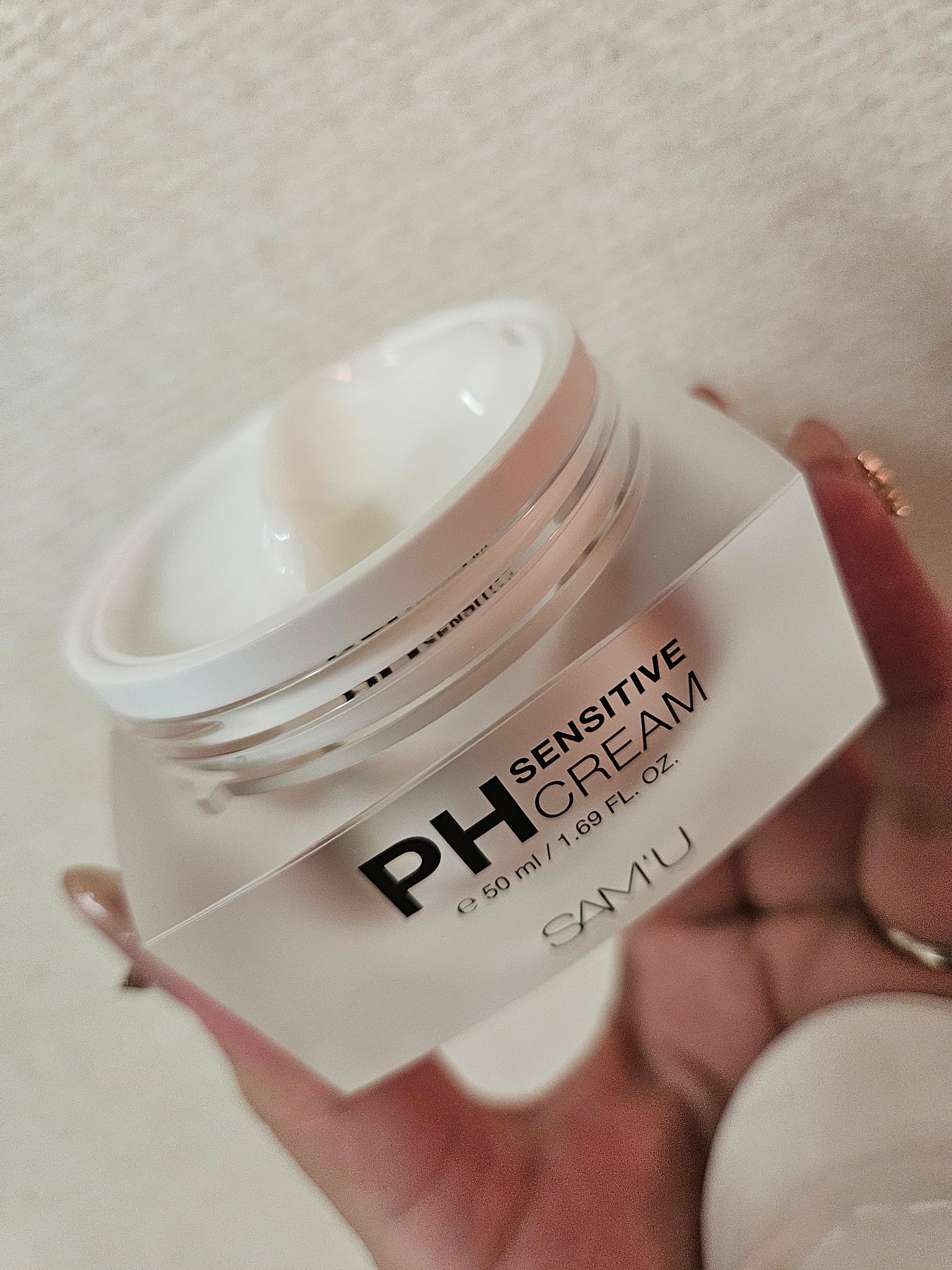 サミュ PHセンシティブクリーム/SAM'U/フェイスクリームを使ったクチコミ（3枚目）