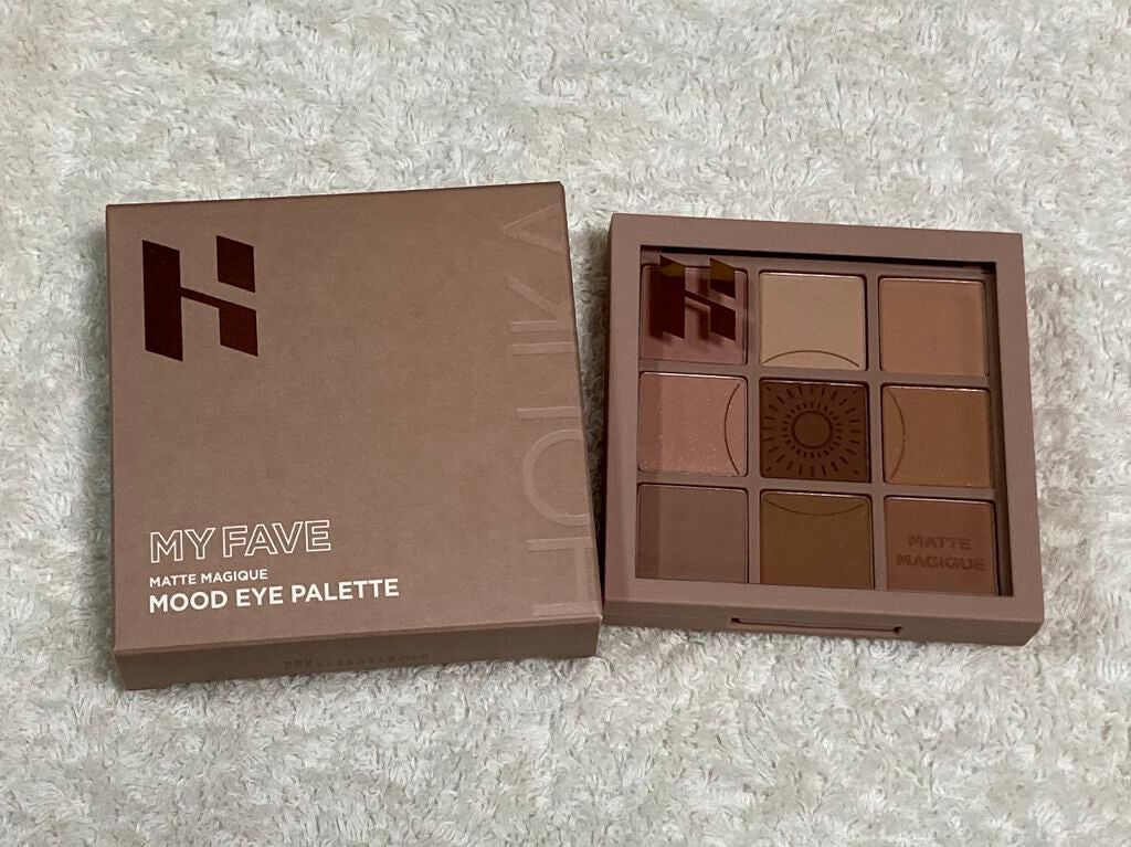 マイフェイブムードアイパレット 9カラー/HOLIKA HOLIKA/アイシャドウパレットを使ったクチコミ(1枚目)