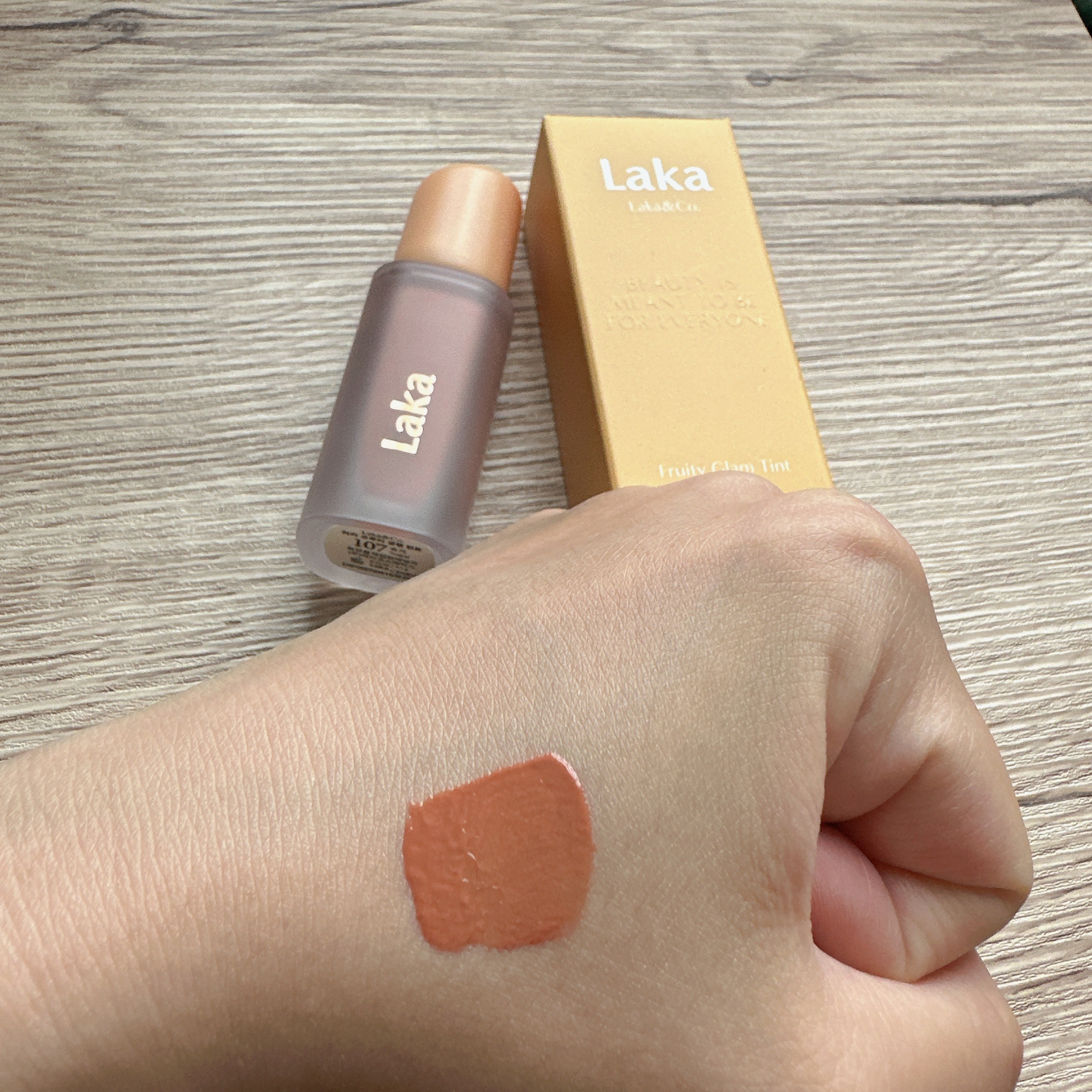 フルーティーグラムティント/Laka/リップティントを使ったクチコミ（1枚目）