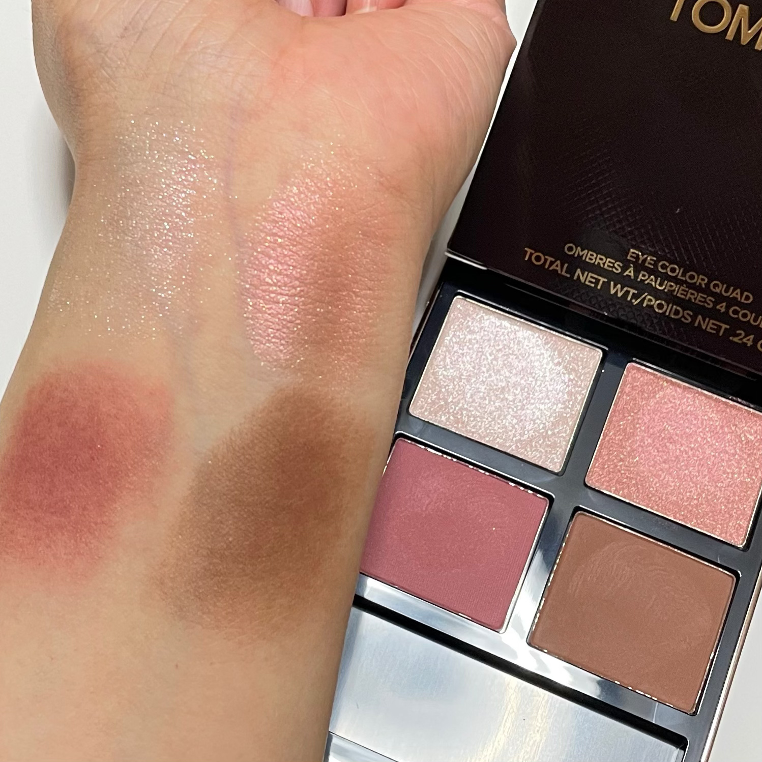 アイ カラー クォード/TOM FORD BEAUTY/アイシャドウパレットを使ったクチコミ（2枚目）