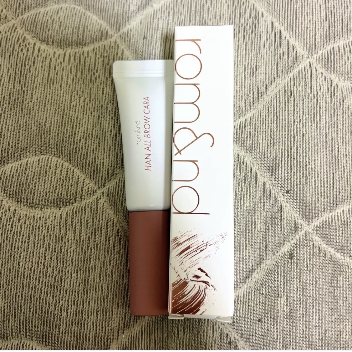 ハンオールブロウカラ/rom&nd/眉マスカラを使ったクチコミ（2枚目）