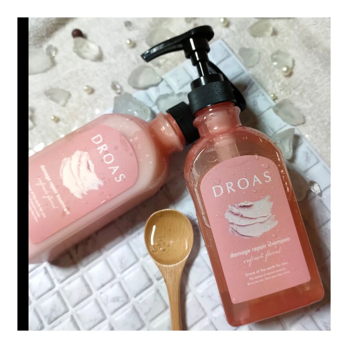 シルキーシャンプー／トリートメント/DROAS/市販シャンプーを使ったクチコミ（2枚目）