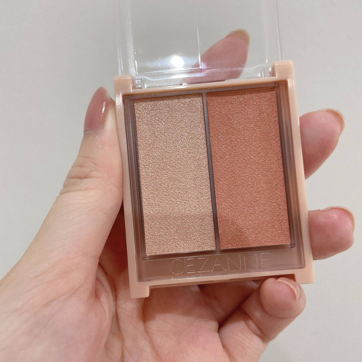 フェイスグロウカラー/CEZANNE/クリームハイライトを使ったクチコミ（3枚目）