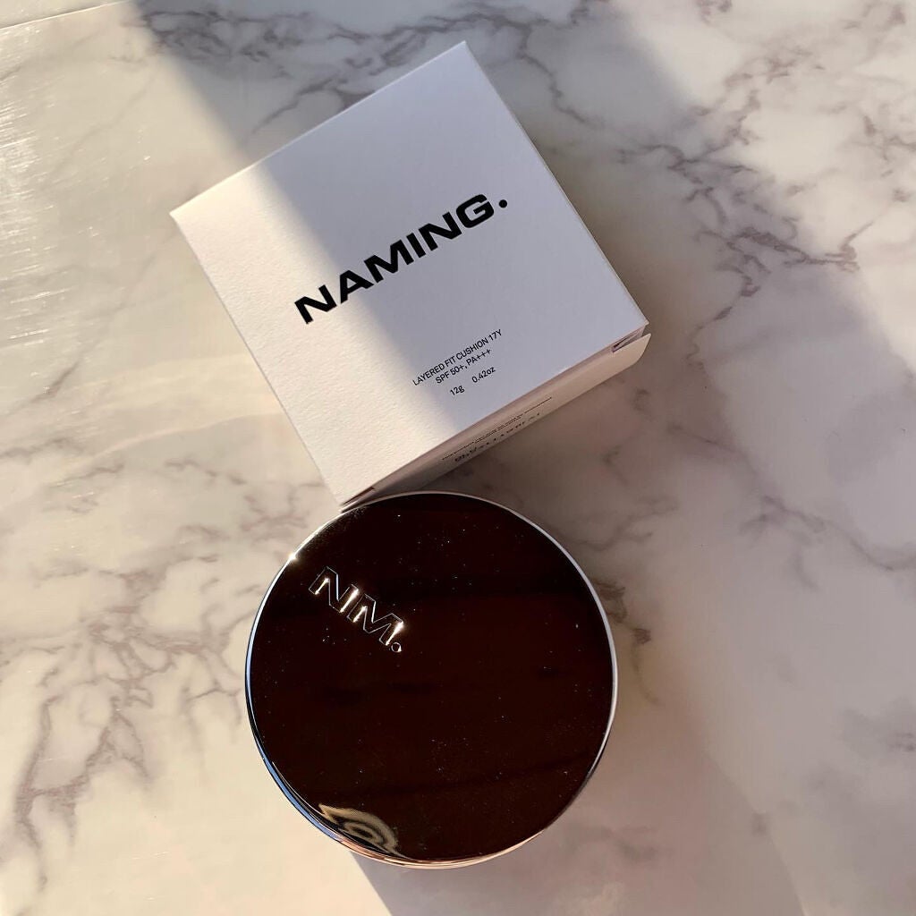 ネーミング レイヤード フィットクッション/NAMING./クッションファンデーションを使ったクチコミ(2枚目)
