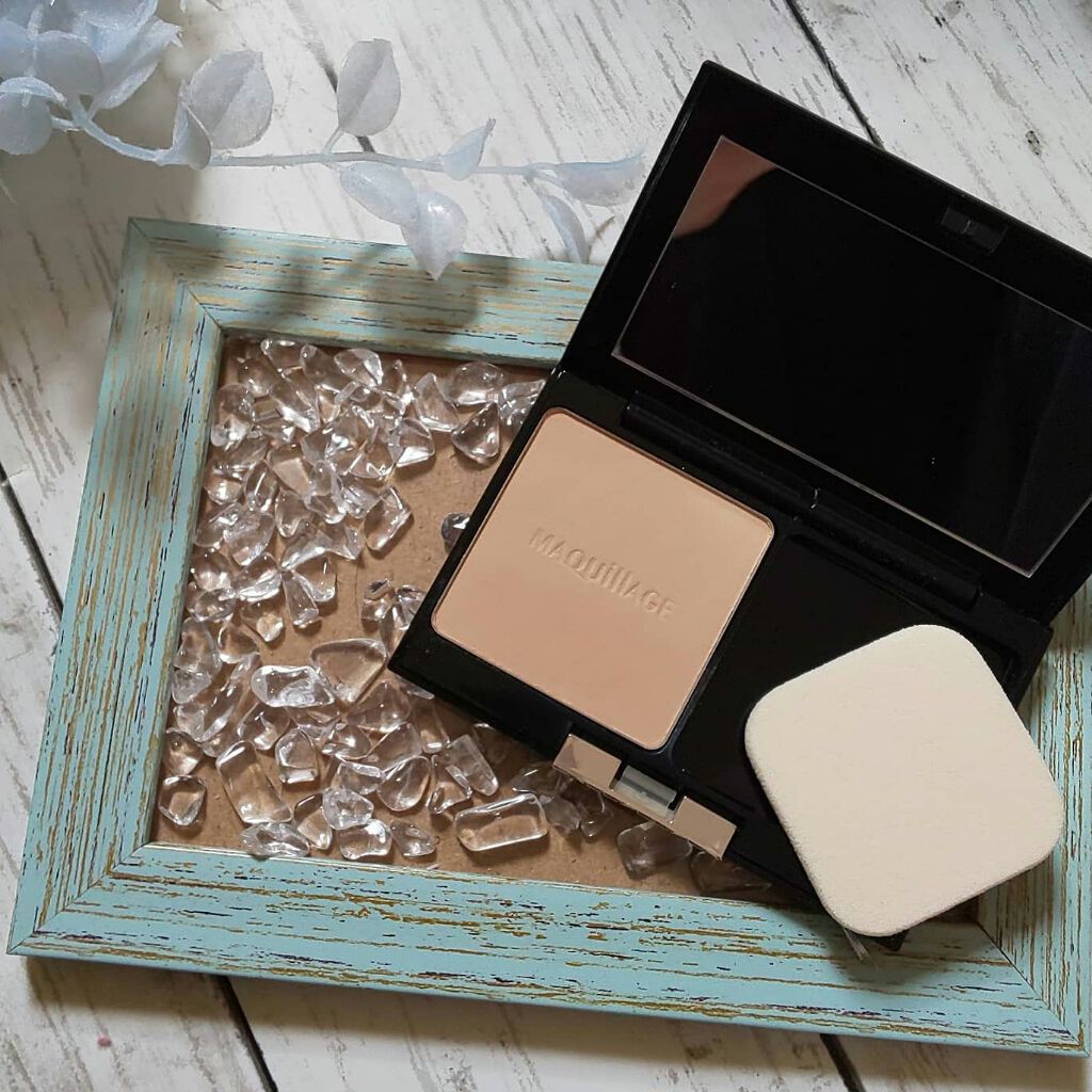 ドラマティックフェイスパウダー/マキアージュ/プレストパウダーを使ったクチコミ（1枚目）