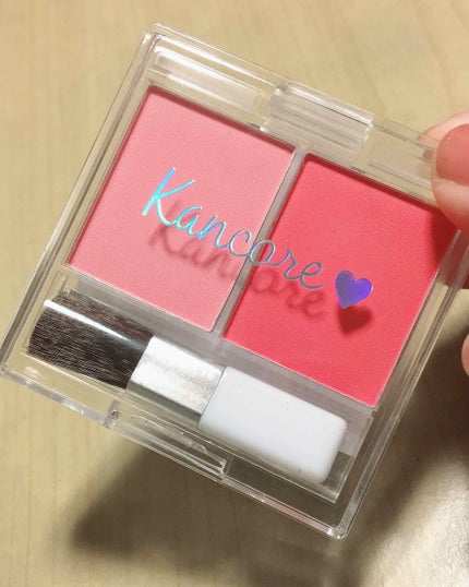 カンコレ チーク/DAISO/パウダーチークを使ったクチコミ(1枚目)