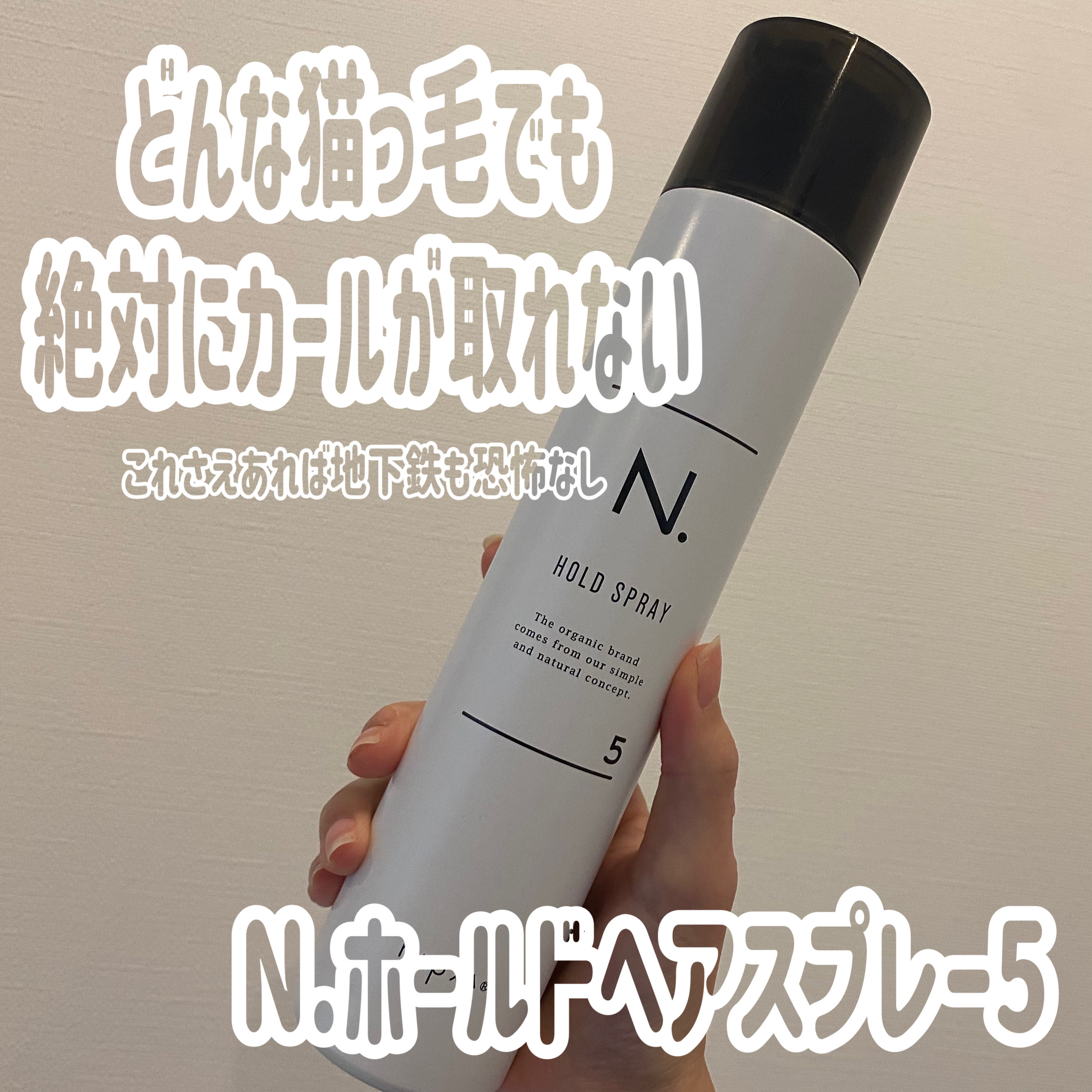 N. ホールドヘアスプレー 5/N./ヘアスプレーを使ったクチコミ（1枚目）