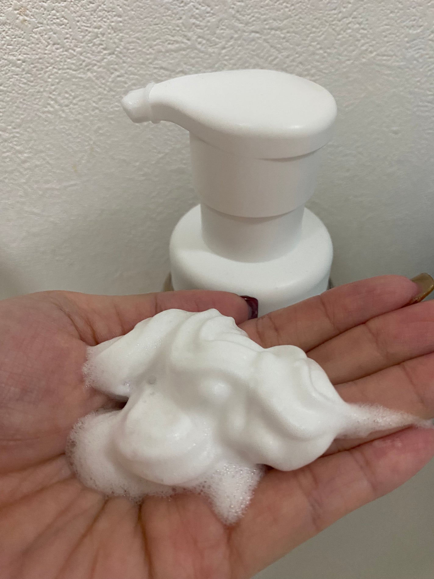 ビオレ ザフェイス 泡洗顔料 ディープモイスト 金木犀の香り/ビオレ/泡洗顔を使ったクチコミ(3枚目)