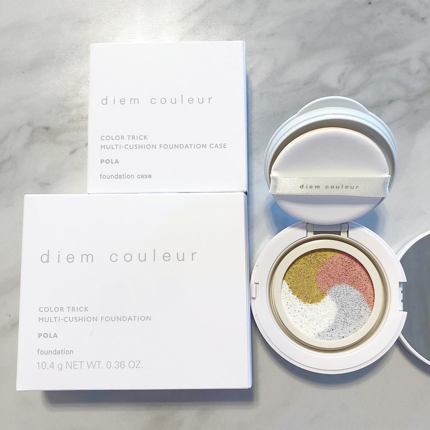 ディエム クルール カラートリックマルチクッションファンデーション/ディエム クルール/クッションファンデーションを使ったクチコミ(1枚目)