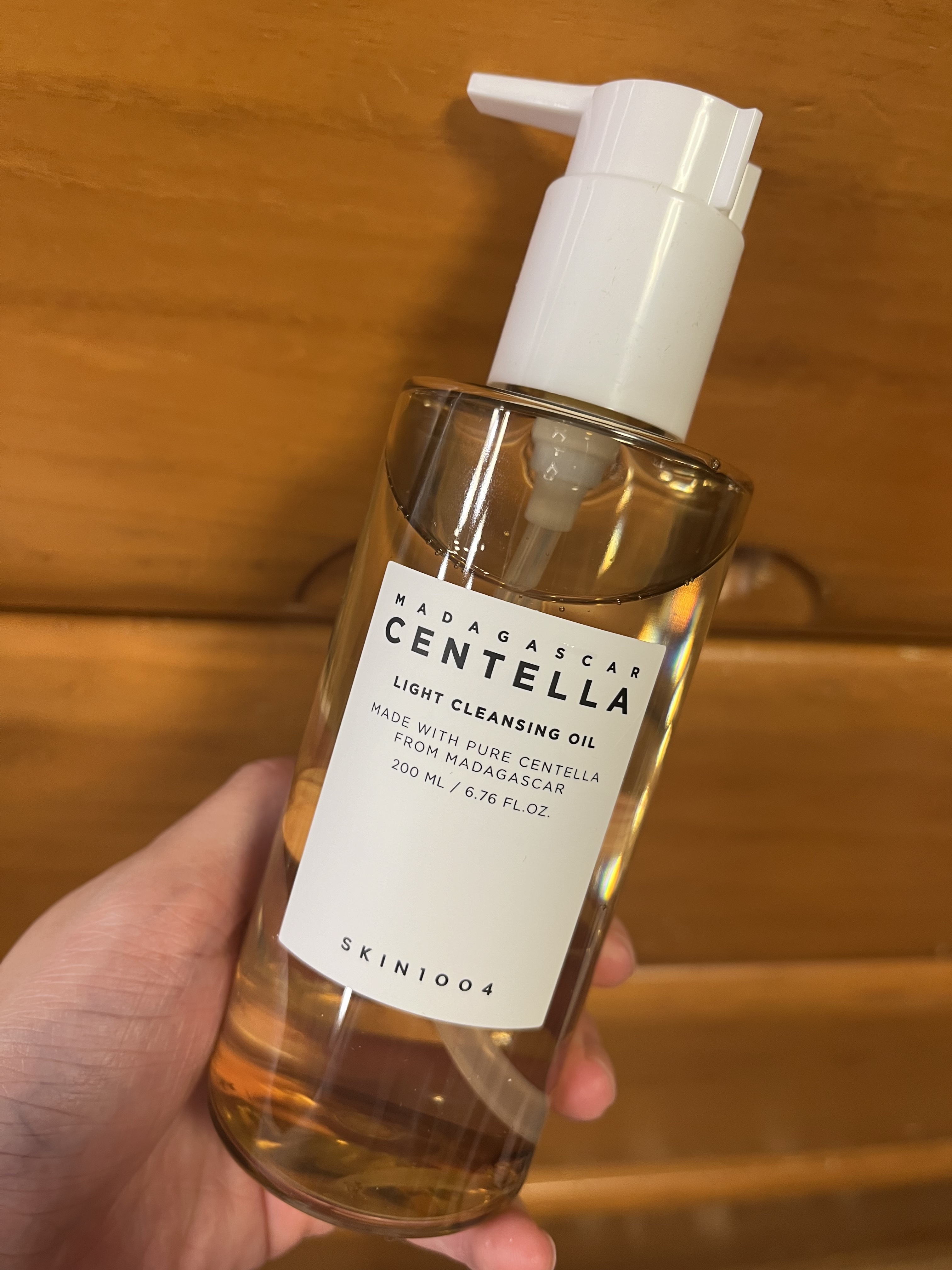 センテラ ライトクレンジングオイル/SKIN1004/オイルクレンジングを使ったクチコミ（1枚目）