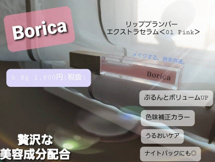 リッププランパー エクストラリッチ/Borica/リップグロスを使ったクチコミ(1枚目)