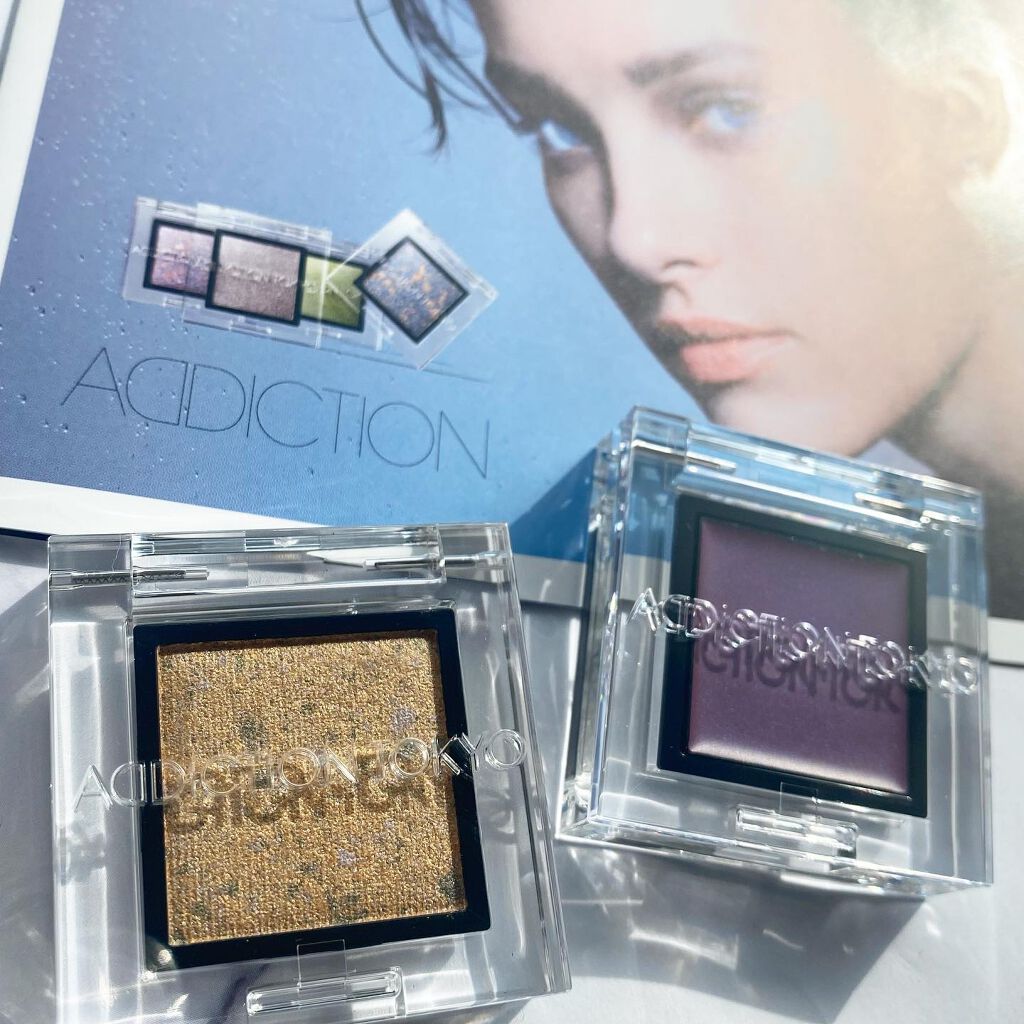 アディクション ザ アイシャドウ ソングス オブ レイン  109 Moonlight and Rain/ADDICTION/単色アイシャドウを使ったクチコミ（1枚目）