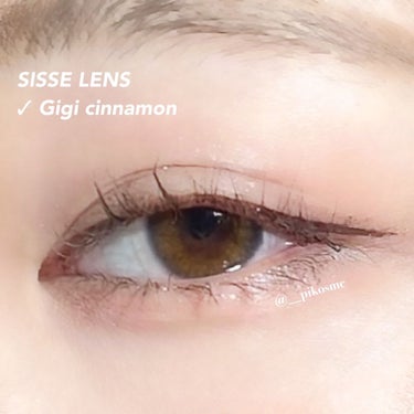 Gigicinnamon/Sisse Lens/カラーコンタクトレンズを使ったクチコミ（5枚目）