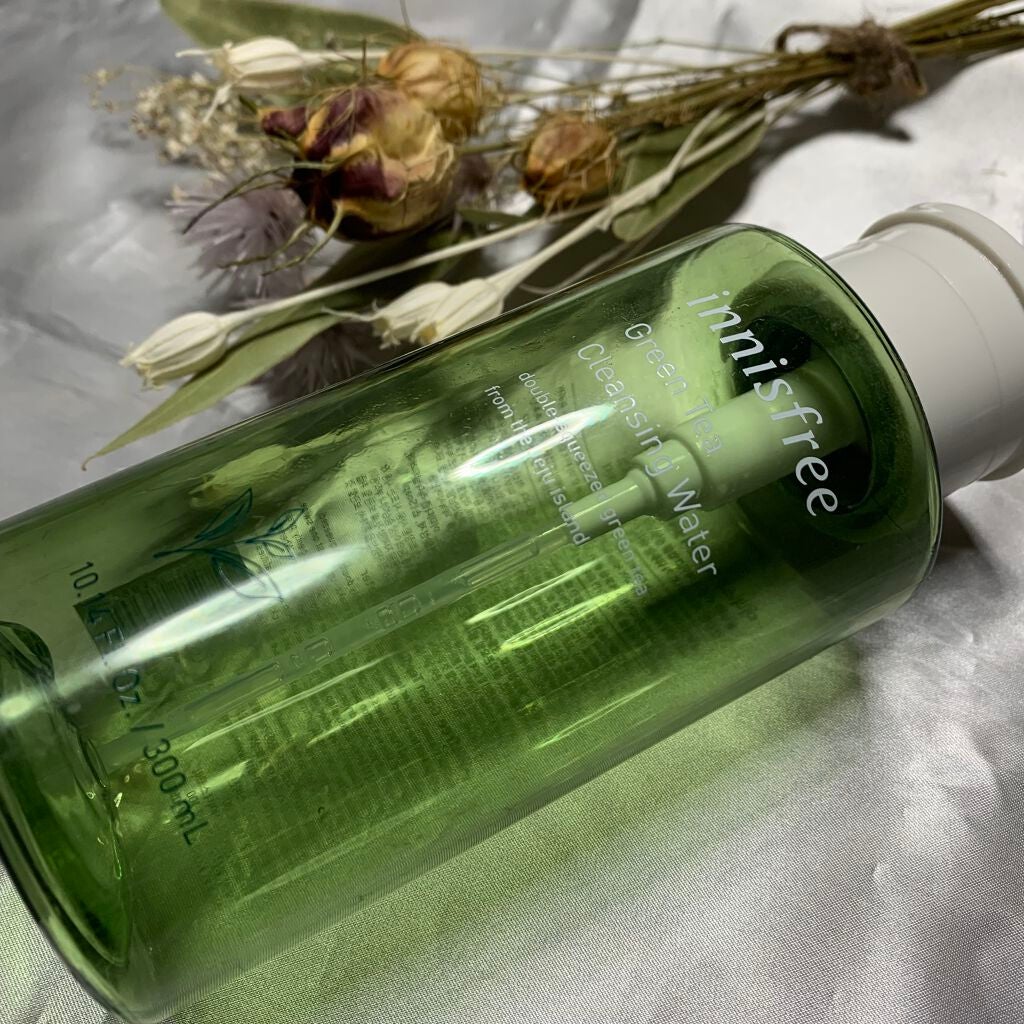 グリーンティー クレンジングウォーター/innisfree/クレンジングウォーターを使ったクチコミ(1枚目)