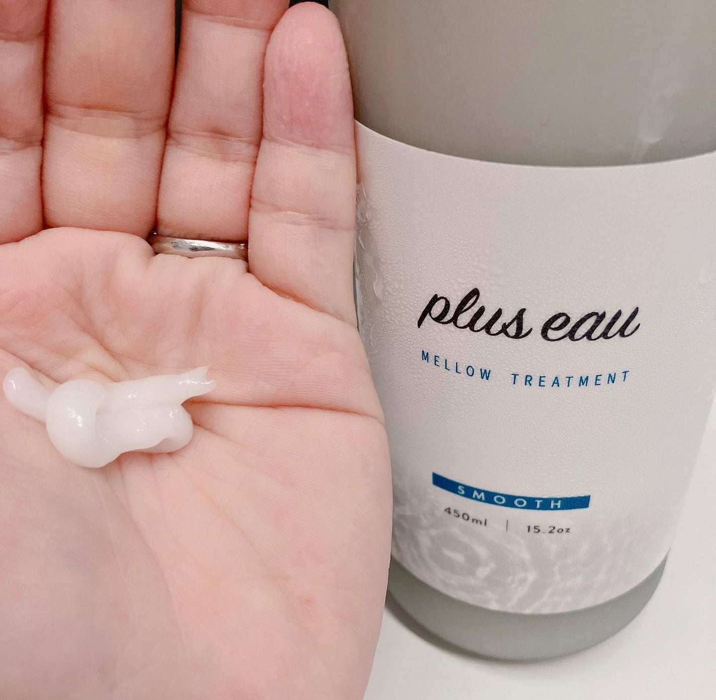 メロウシャンプー/メロウトリートメント/plus eau/市販シャンプーを使ったクチコミ(3枚目)