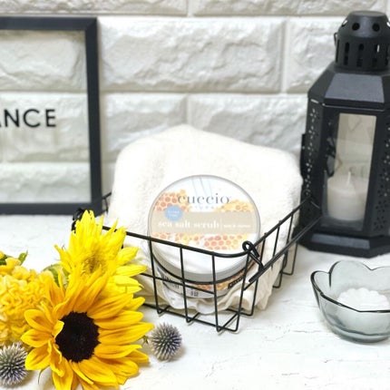 クシオ ウルトラファインシーソルト ミルク&ハニー/CUCCIO NATURALE/ボディスクラブを使ったクチコミ(1枚目)