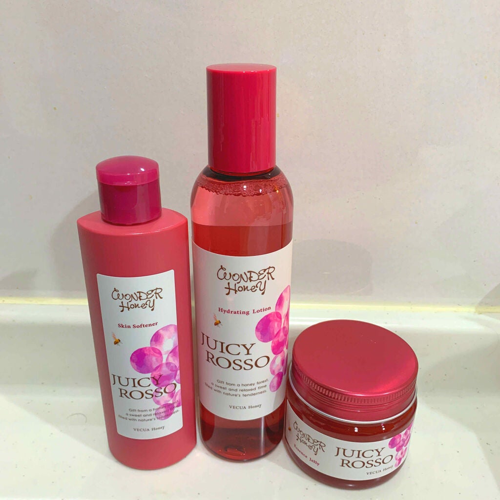 ワンダーハニー ジューシーロッソ 潤う化粧水/VECUA Honey/化粧水を使ったクチコミ(1枚目)