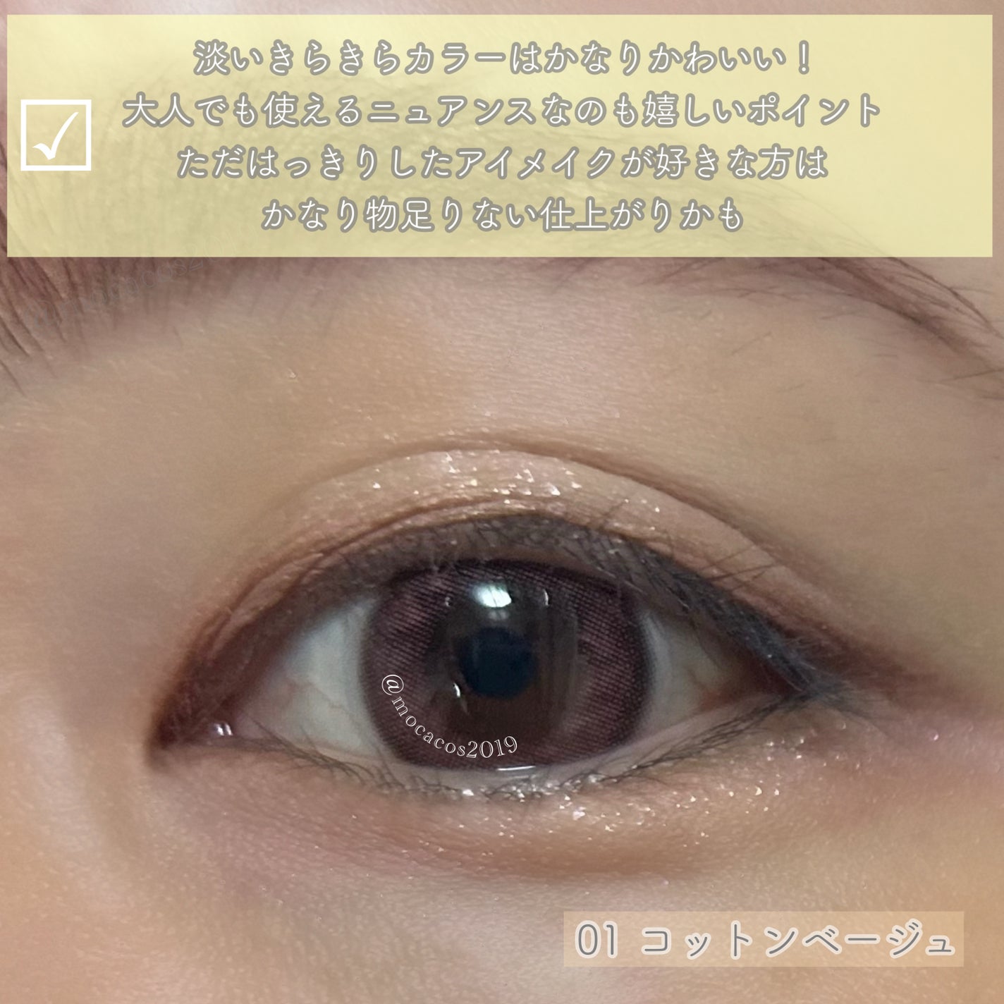 ペールトーンアイシャドウ/CEZANNE/アイシャドウを使ったクチコミ(5枚目)