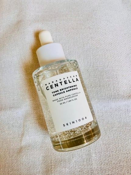 トーンブライトニング カプセルアンプル/SKIN1004/美容液を使ったクチコミ(1枚目)