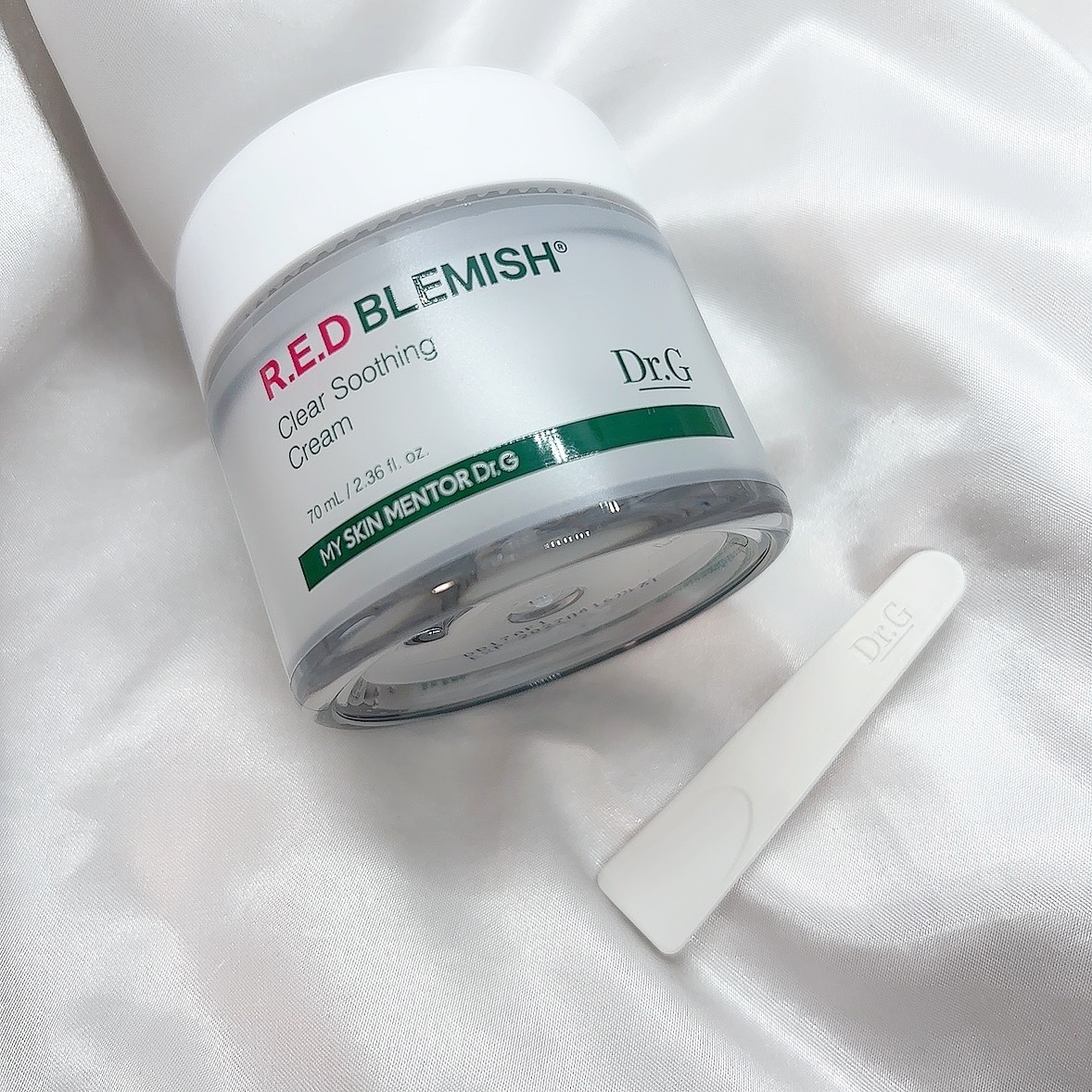 レッドブレミッシュ クリアスージングクリーム/Dr.G/フェイスクリームを使ったクチコミ（3枚目）