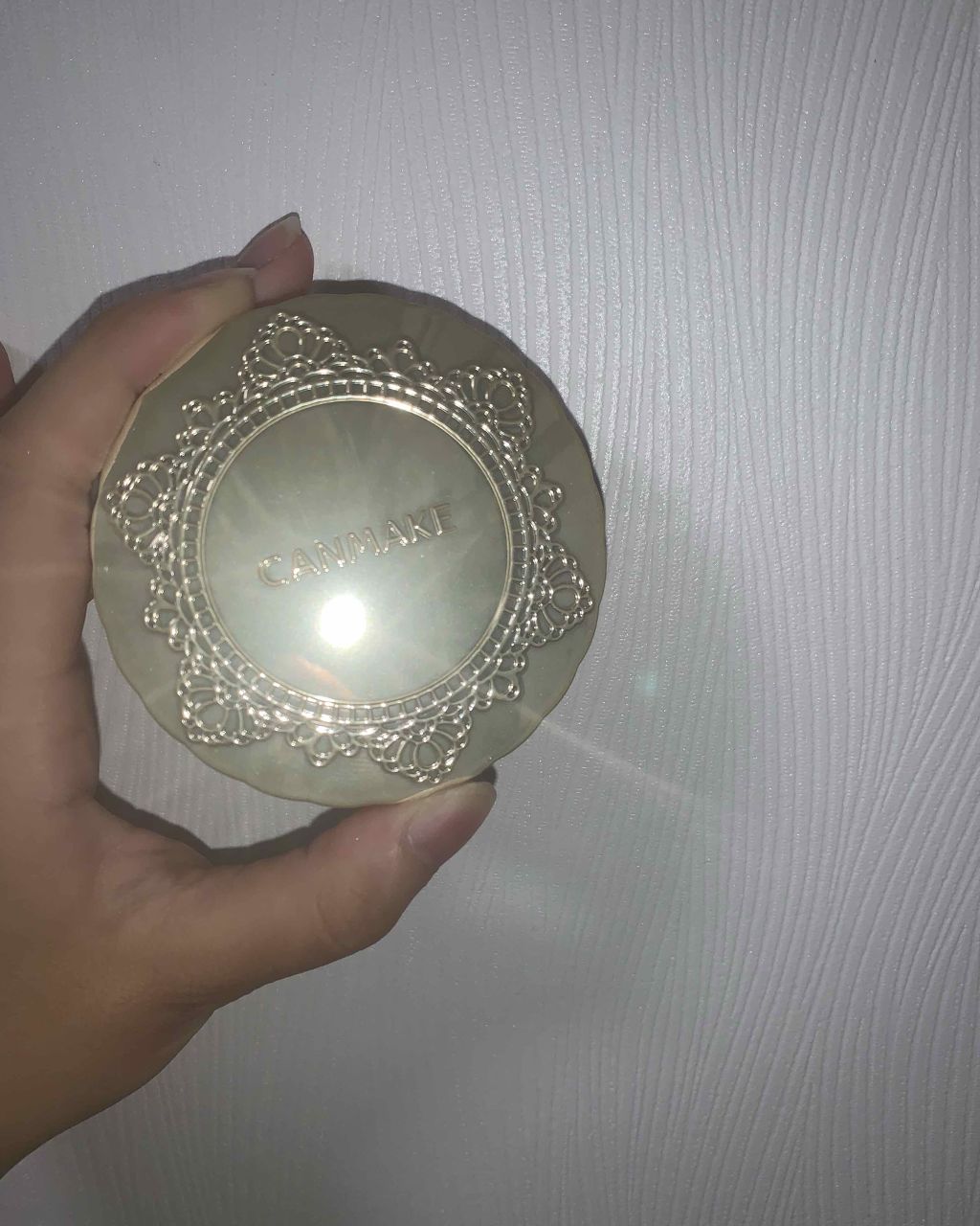 【旧品】マシュマロフィニッシュパウダー/キャンメイク/プレストパウダーを使ったクチコミ(1枚目)